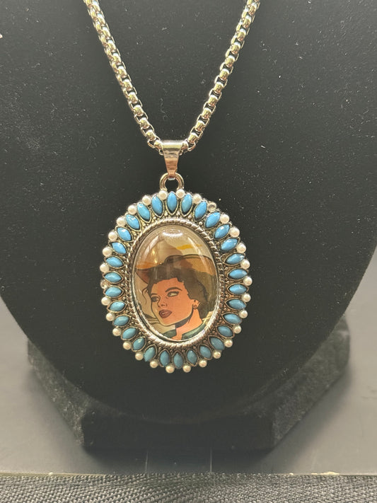 Western Cowgirl Necklace