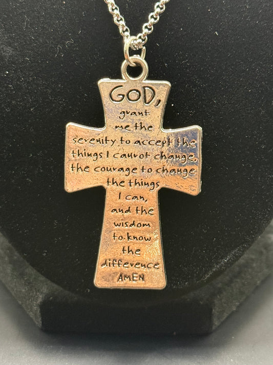 Prayer Cross Necklace
