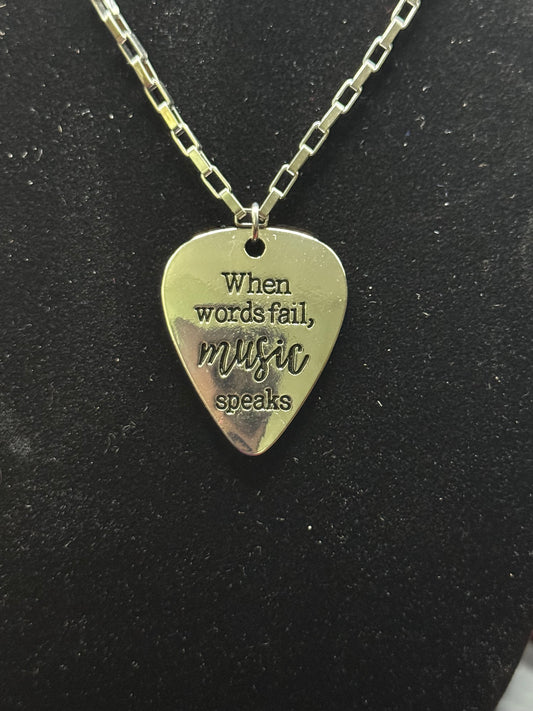 Music Speaks Necklace