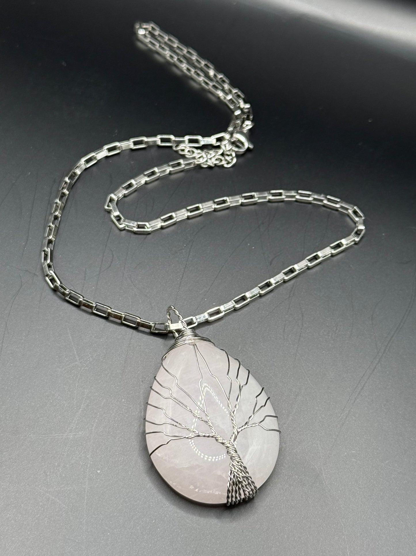 Stone In Tree Necklace