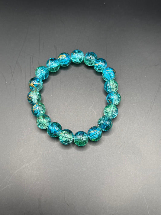 Sea Vibes with Gold Swirl