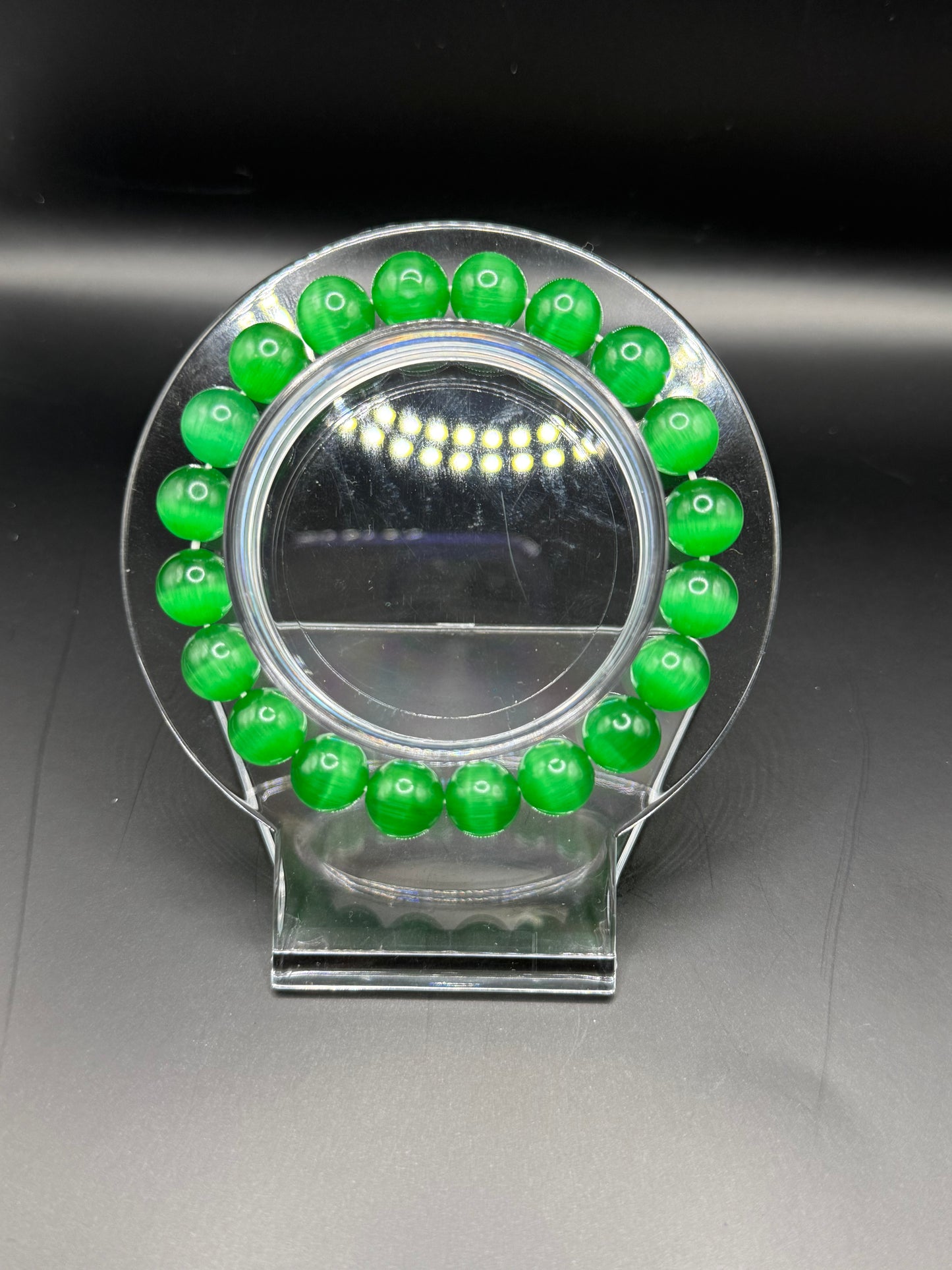 Green Beaded