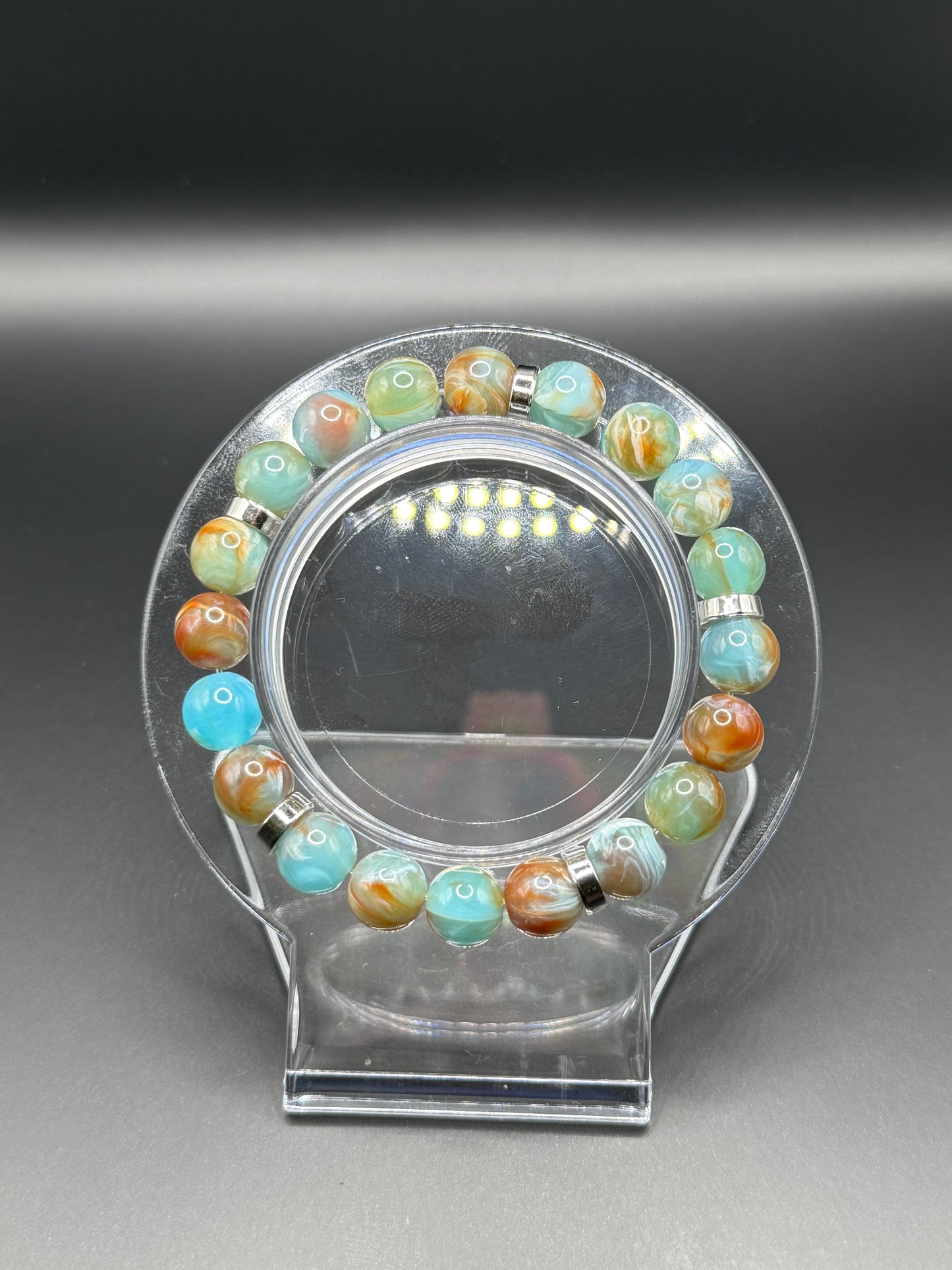 Earth Tone Beaded Bracelet