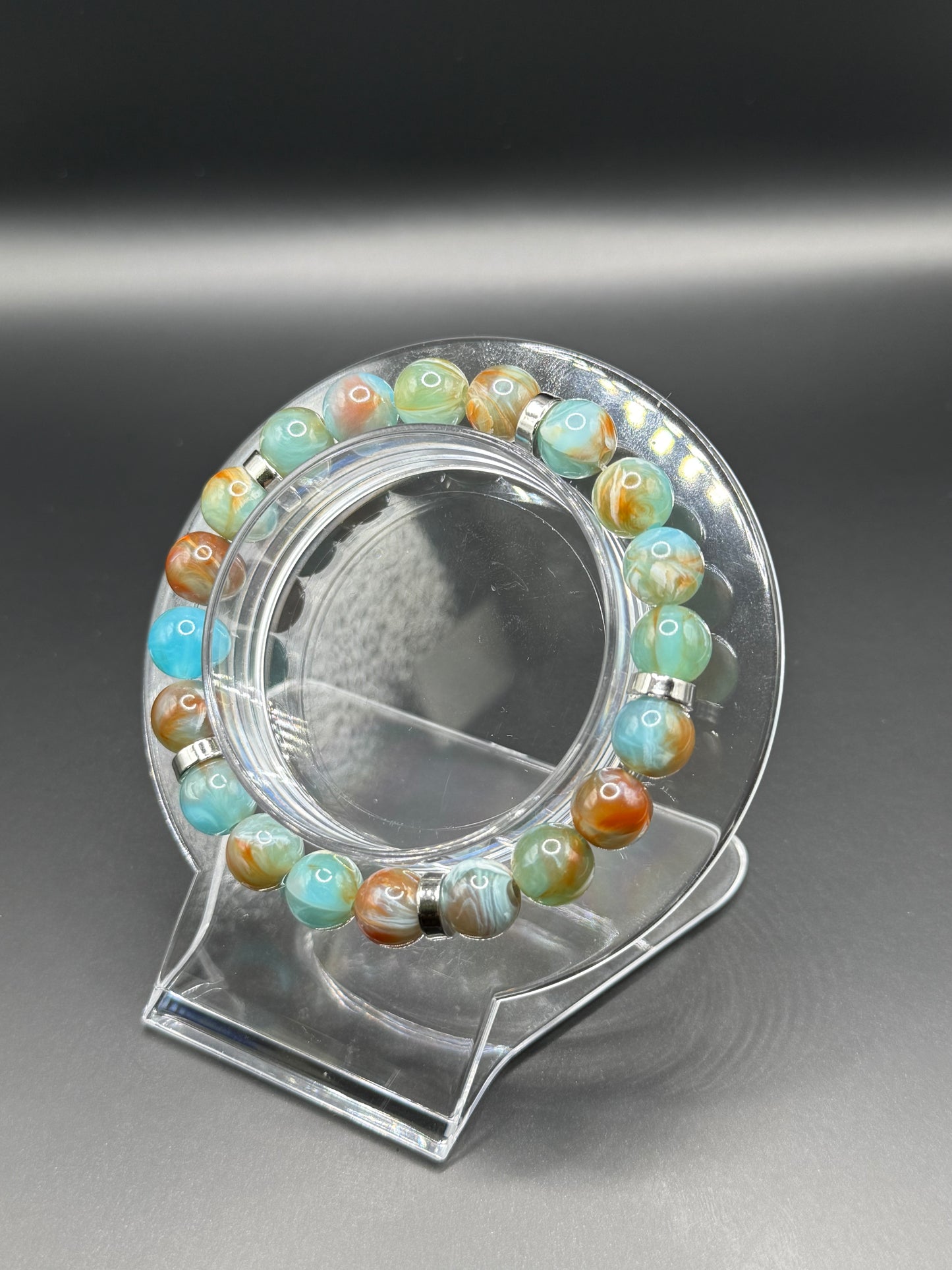 Earth Tone Beaded Bracelet