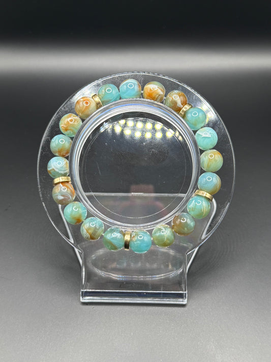 Earth Tone Beaded Bracelet