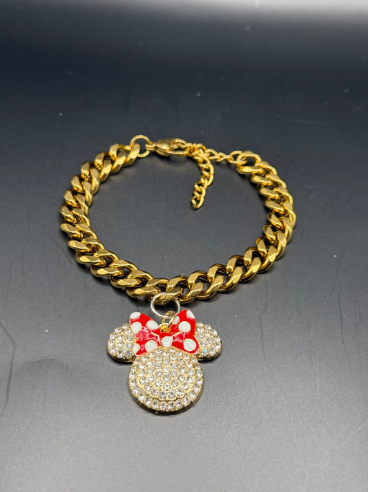 Gold Minnie Mouse