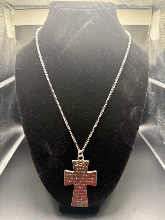 Prayer Cross Necklace