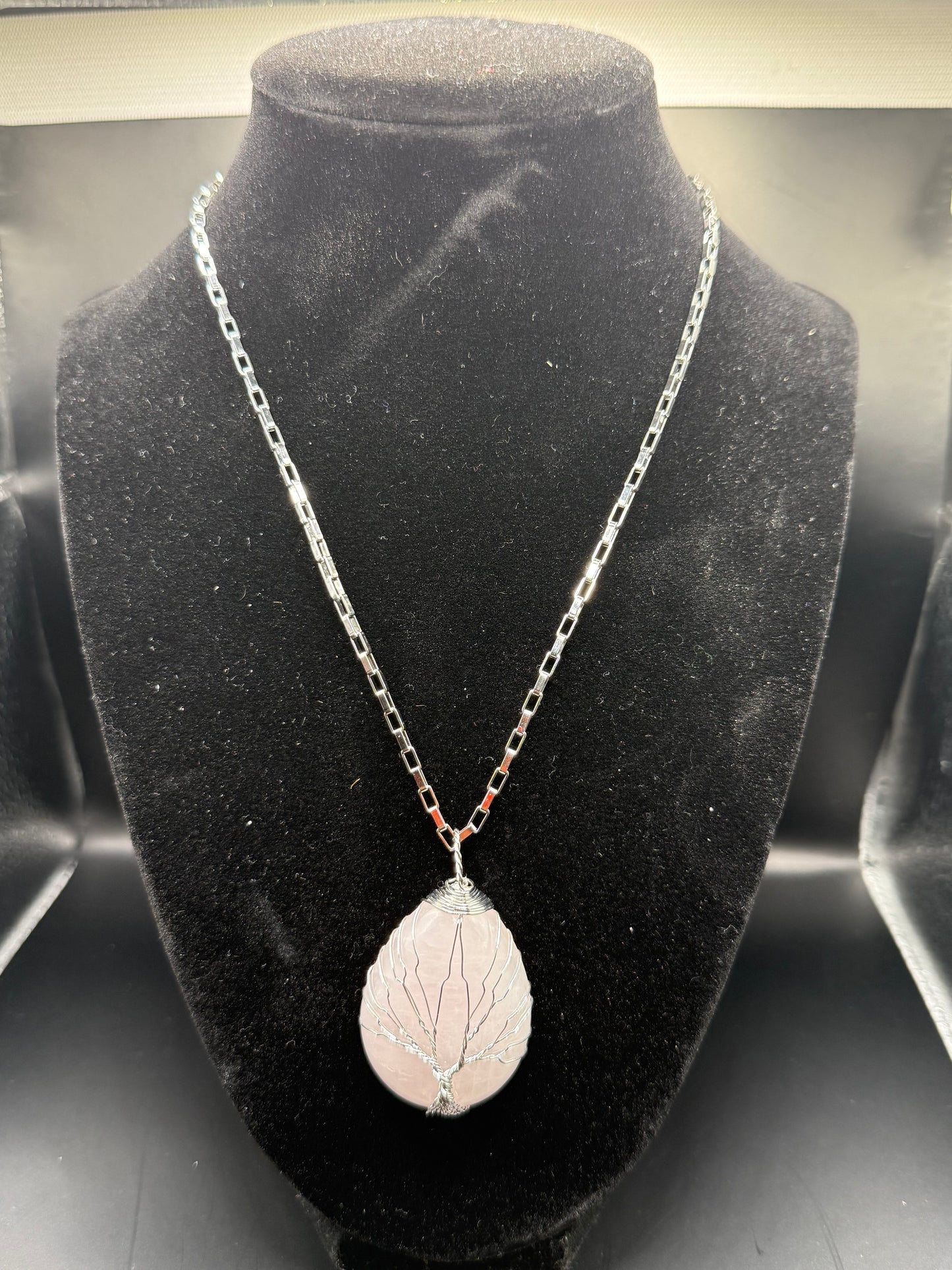 Stone In Tree Necklace