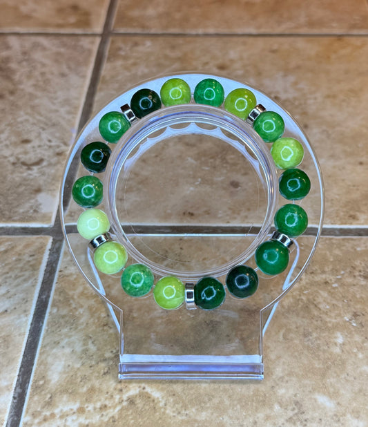 Green Shaded Bracelet