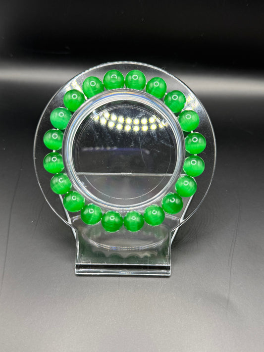 Green Beaded