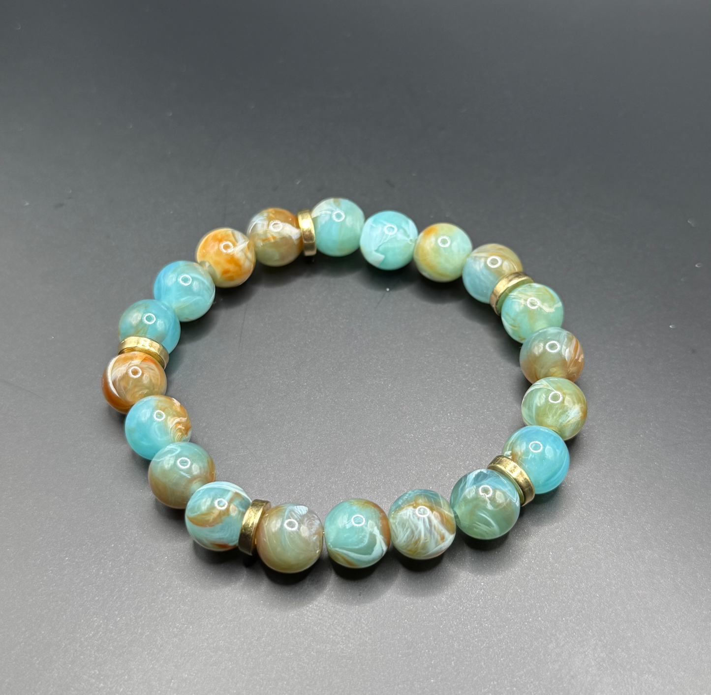 Earth Tone Beaded Bracelet