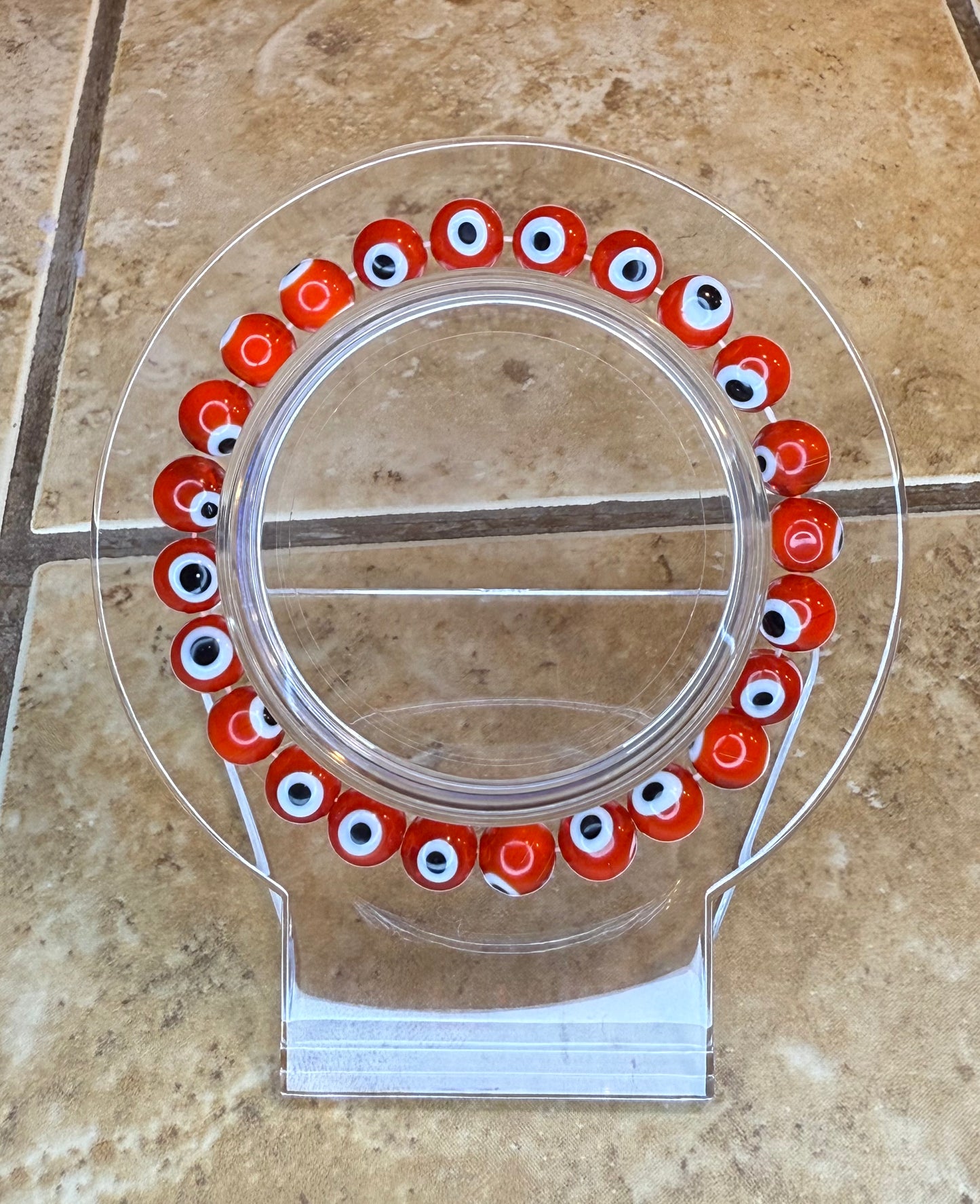 Red-Orange Evil Eye