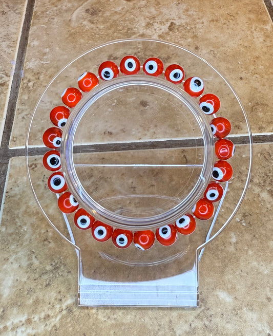 Red-Orange Evil Eye